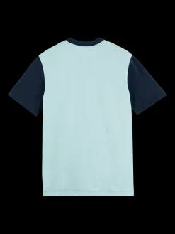 Unisex Organic Cotton Colour-Blocked T-Shirt