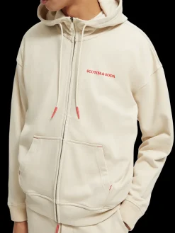 Unisex Organic Cotton Zip-Thru Hoodie