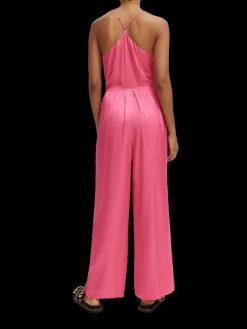 V-Neck Racerback Jumpsuit