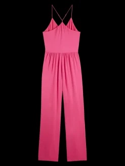 V-Neck Racerback Jumpsuit