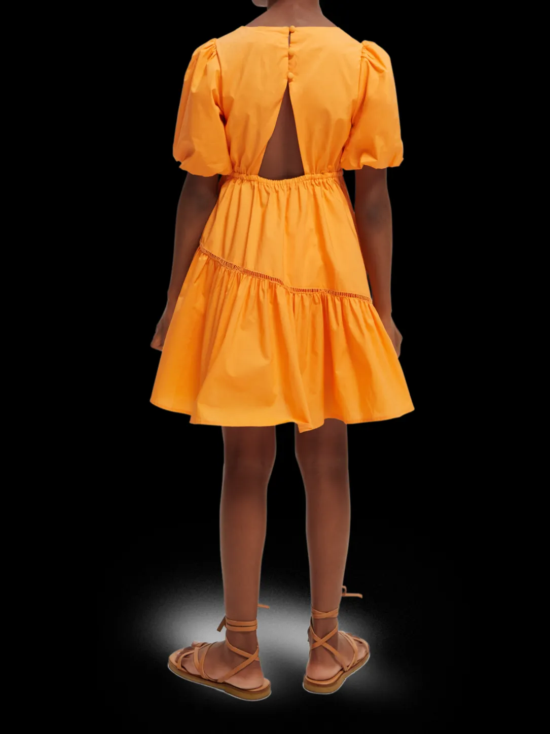 Voluminous Midi Dress