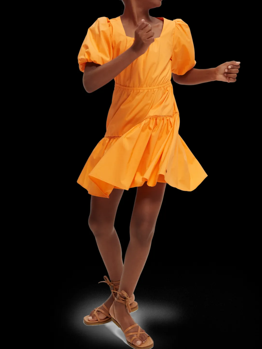 Voluminous Midi Dress