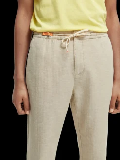 Warren Regular Straight-Fit Linen-Blend Jogger