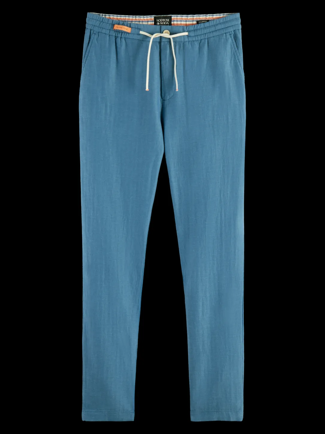 Warren Regular Straight-Fit Linen-Blend Jogger