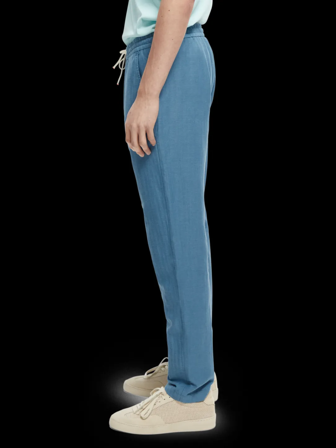 Warren Regular Straight-Fit Linen-Blend Jogger