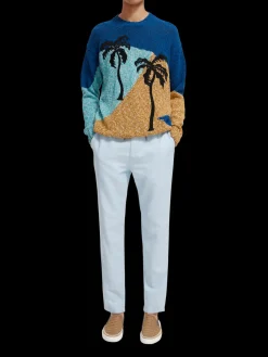 Warren Straight Leg Linen-Blended Jogger