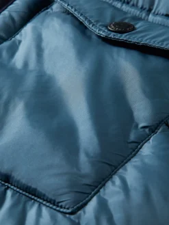 Water-Repellent Hooded Puffer Jacket