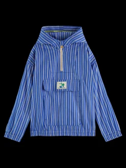 Yarn-Dyed Half-Zip Jacket