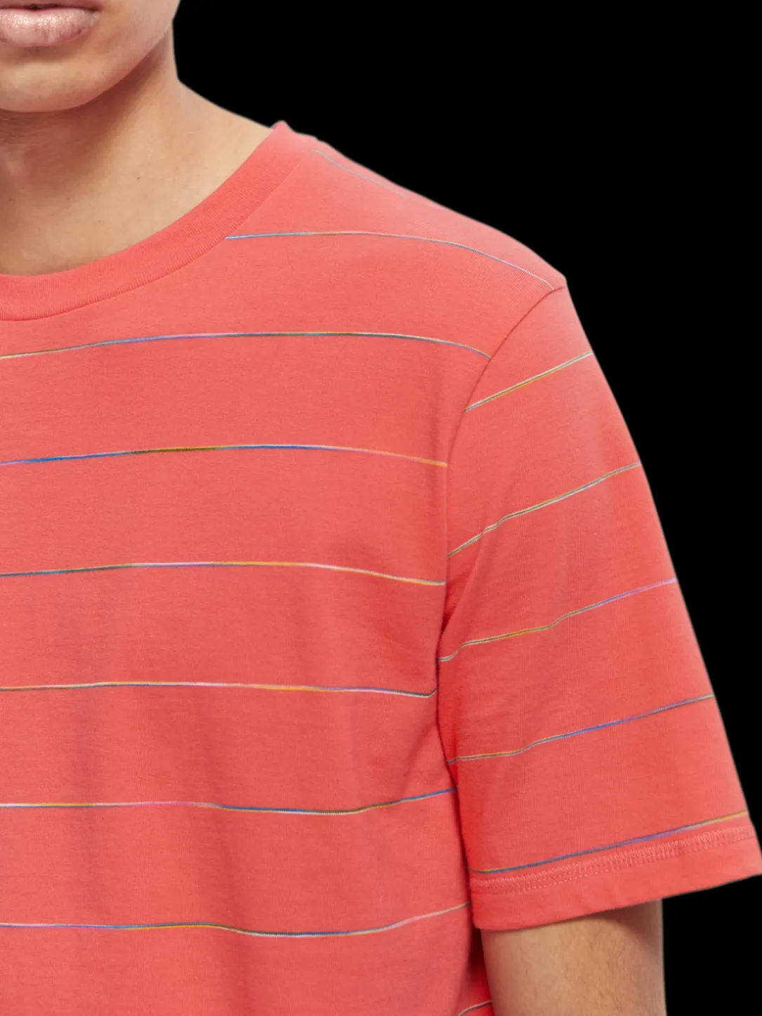Yarn-Dyed Striped Organic Cotton T-Shirt