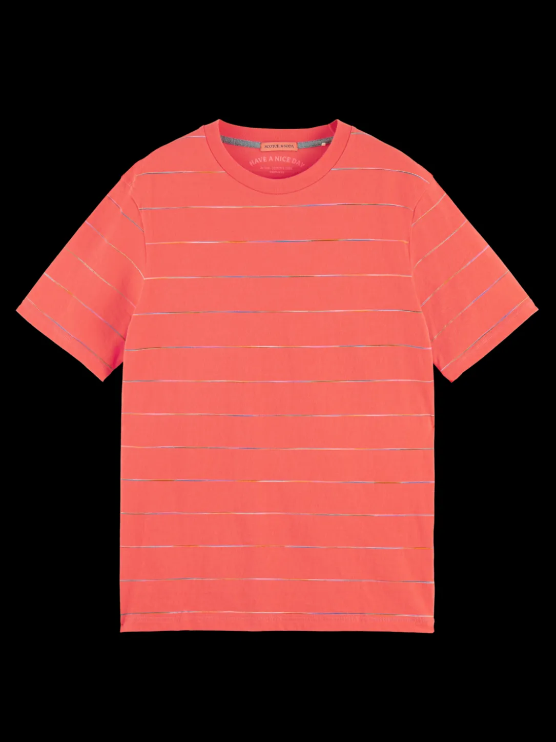 Yarn-Dyed Striped Organic Cotton T-Shirt